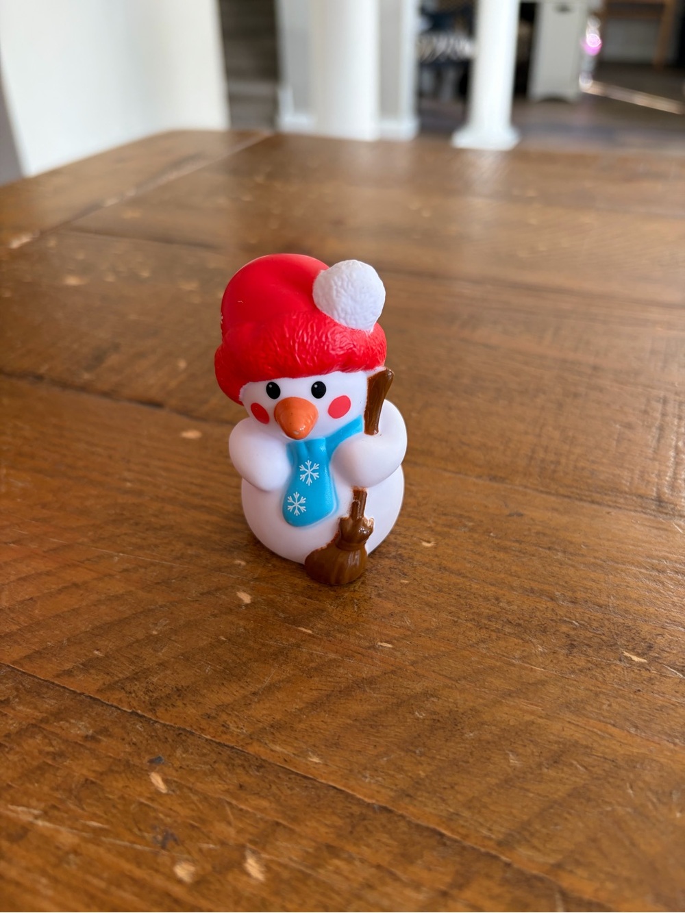 Fisher Price Little People Christmas snowman as is